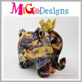 2014 lovely elephant shape custom money box